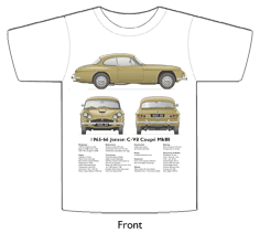 Jensen C-V8 Coupe MkIII 1965-66 T-shirt Front